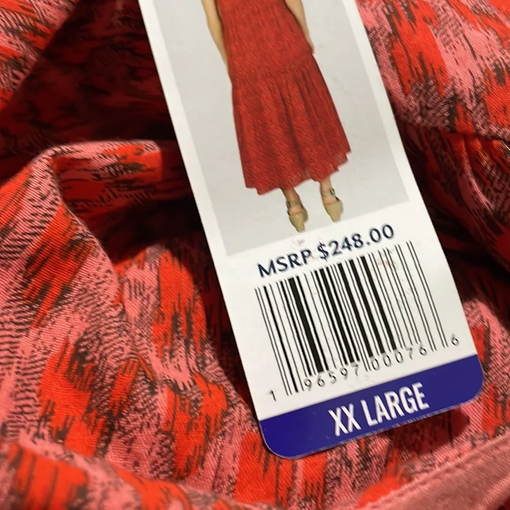 HP! NWT Joie Tea Rose 100% Cotton Maxi Dress - Picture 7 of 10